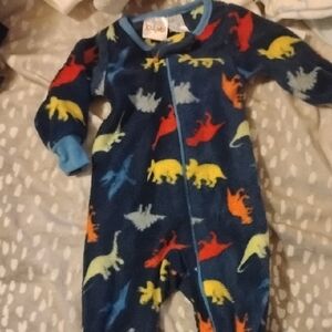 Joe Boxer Blue Dinosaur Print Kids One Piece